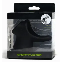 Sport Fucker Ballstretcher Silicone Big Tailslide 30 mm - Hauteur 50 mm Noir